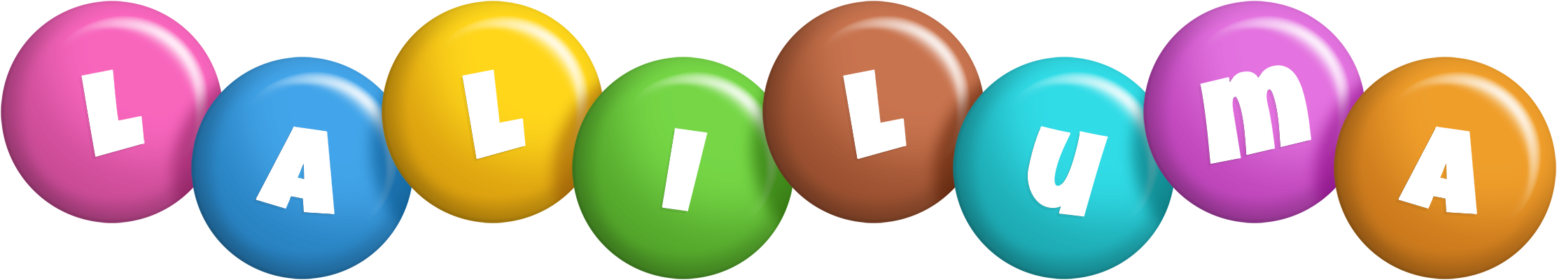 Laliluma candy logo