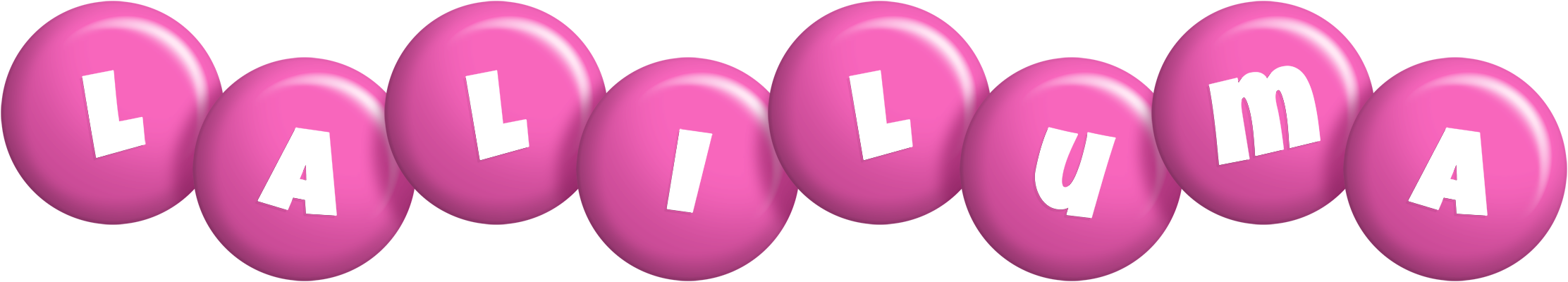 Laliluma candy-pink logo