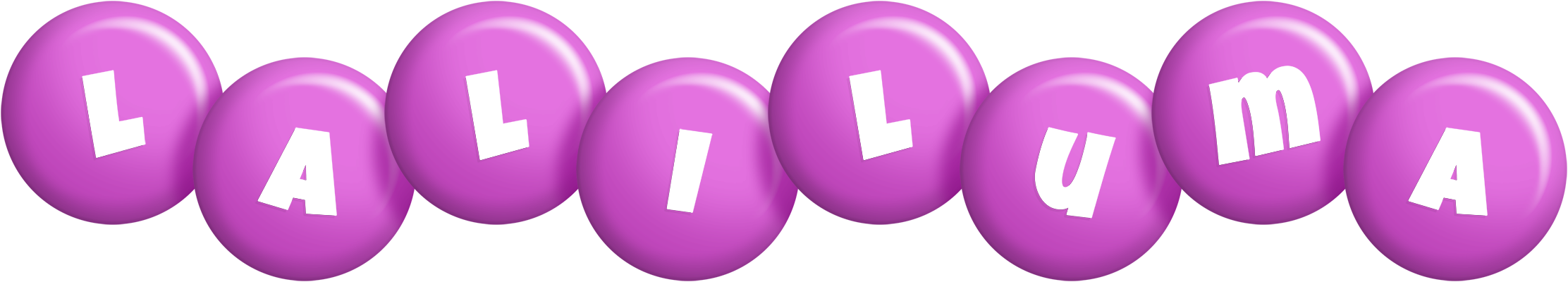 Laliluma candy-purple logo