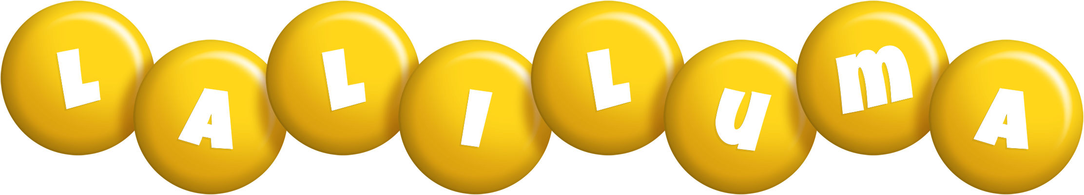 Laliluma candy-yellow logo