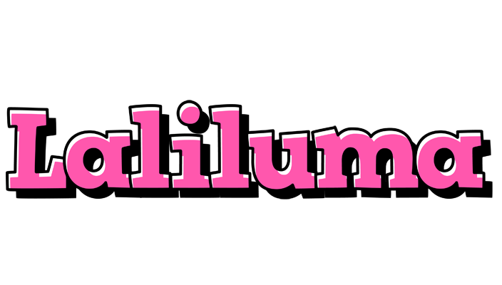 Laliluma girlish logo