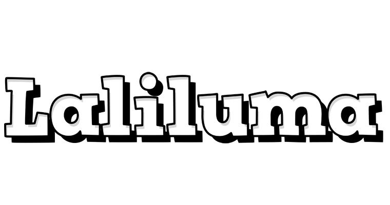 Laliluma snowing logo
