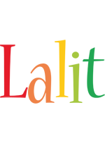 Lalit birthday logo