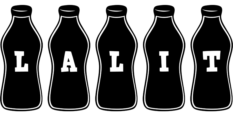 Lalit bottle logo