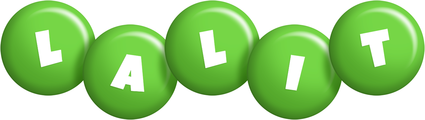 Lalit candy-green logo