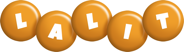 Lalit candy-orange logo