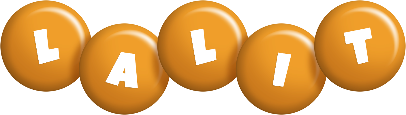 Lalit candy-orange logo
