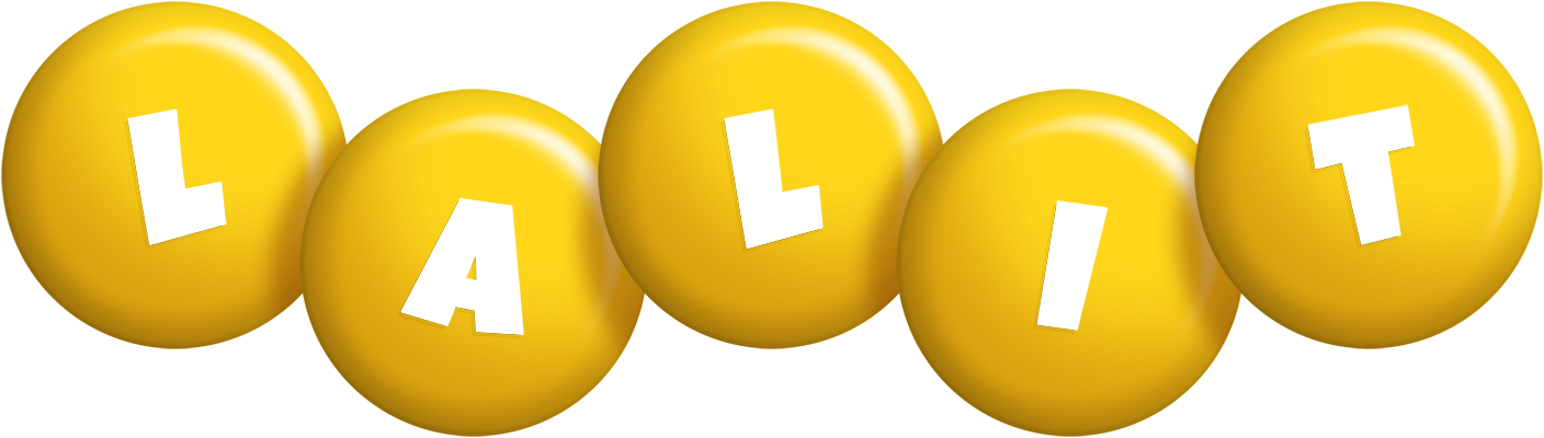 Lalit candy-yellow logo