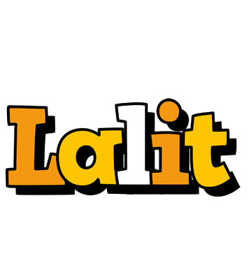 Lalit cartoon logo