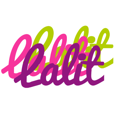 Lalit flowers logo