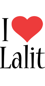 Lalit i-love logo
