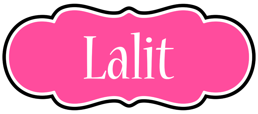 Lalit invitation logo