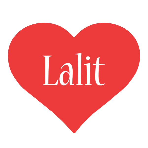 Lalit love logo