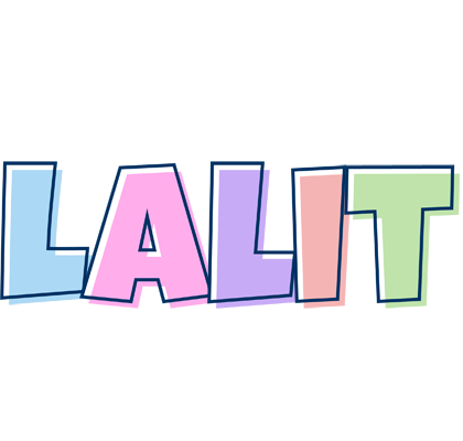 Lalit pastel logo