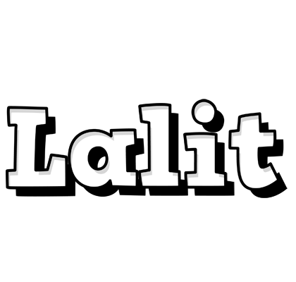Lalit snowing logo