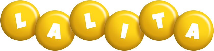 Lalita candy-yellow logo