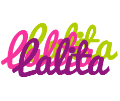 Lalita flowers logo