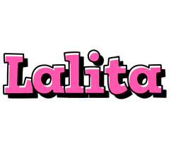 Lalita girlish logo