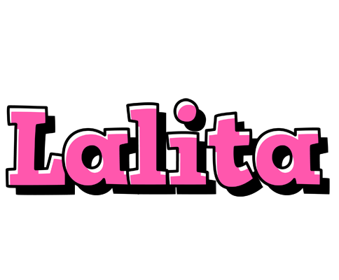 Lalita girlish logo