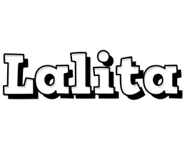 Lalita snowing logo
