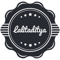 Lalitaditya badge logo