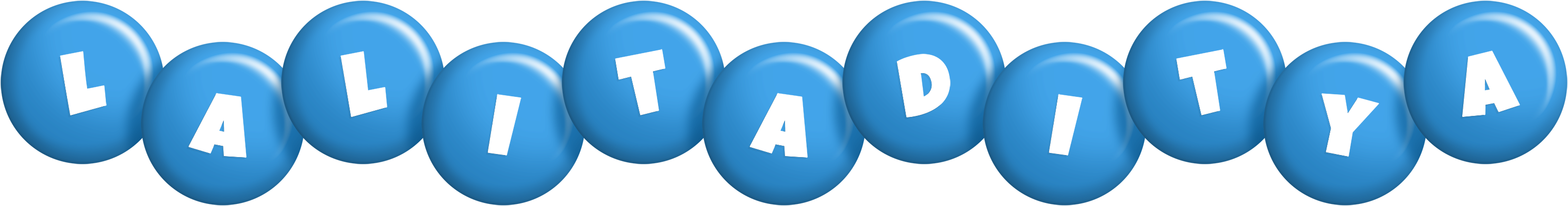 Lalitaditya candy-blue logo