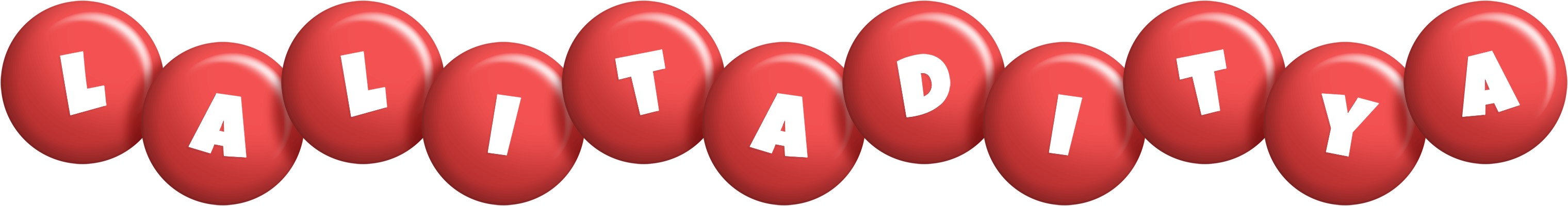 Lalitaditya candy-red logo