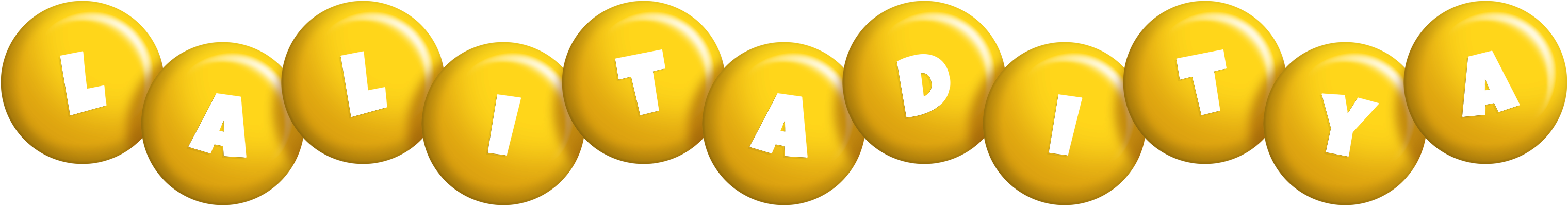 Lalitaditya candy-yellow logo