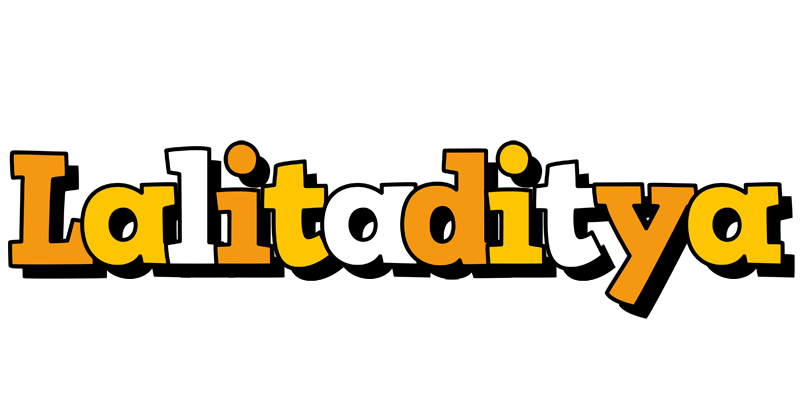 Lalitaditya cartoon logo