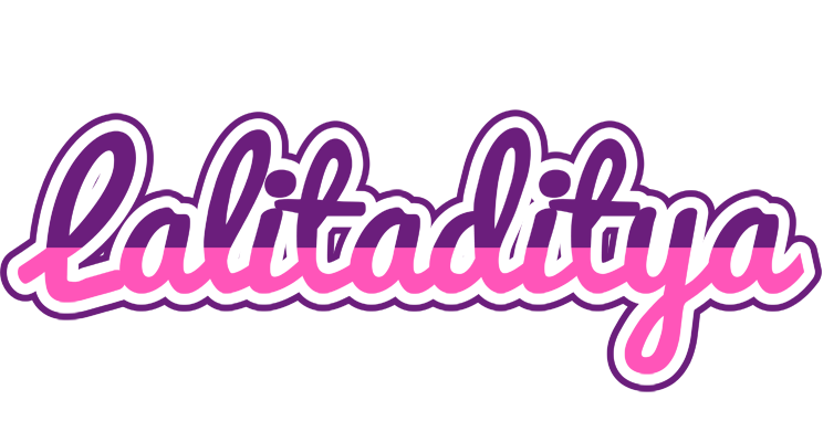 Lalitaditya cheerful logo
