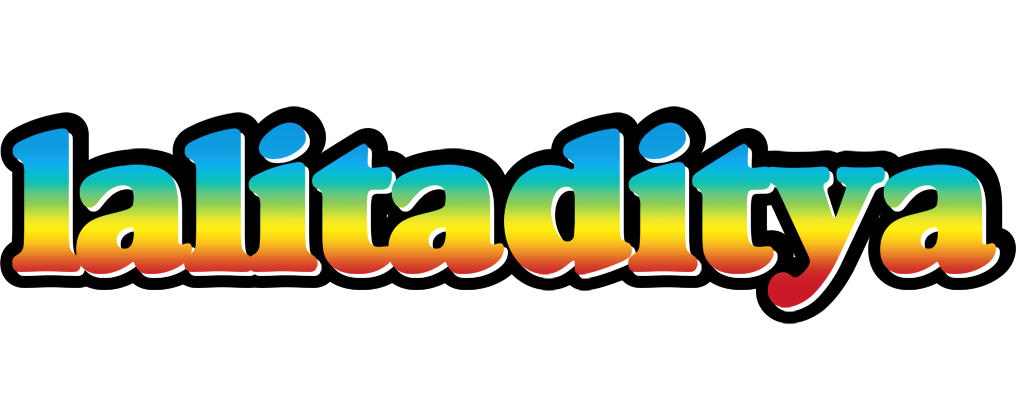 Lalitaditya color logo
