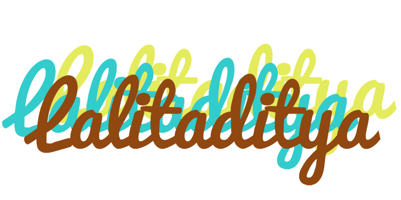 Lalitaditya cupcake logo