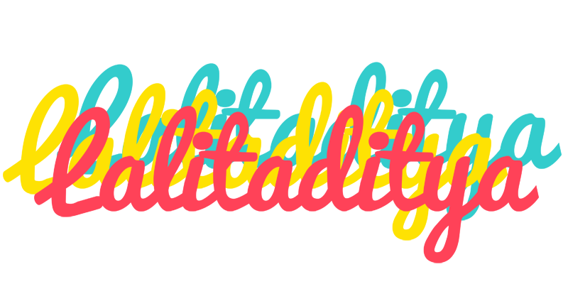 Lalitaditya disco logo