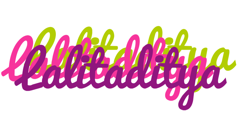 Lalitaditya flowers logo