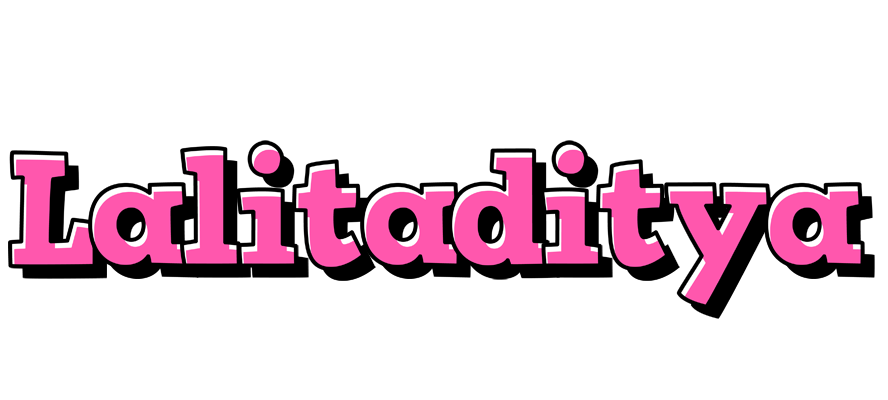 Lalitaditya girlish logo
