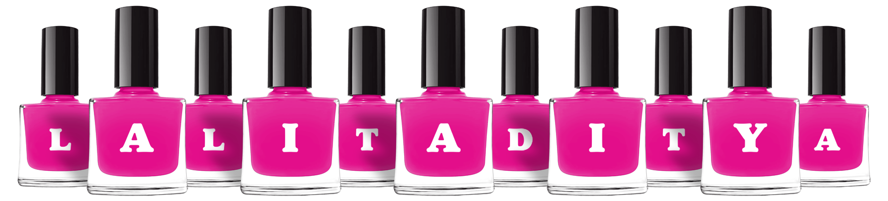 Lalitaditya nails logo