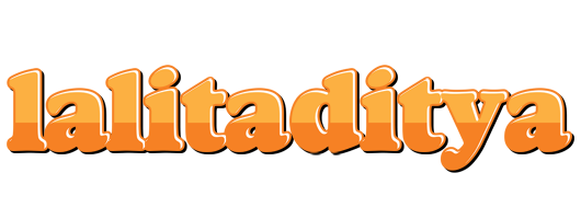 Lalitaditya orange logo