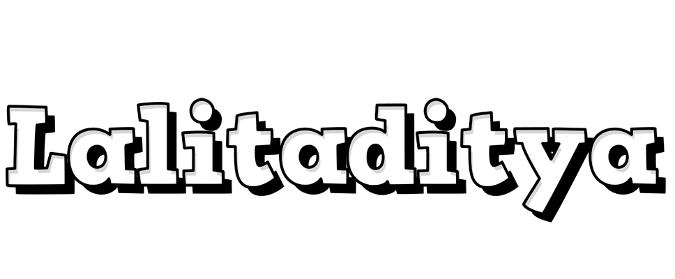 Lalitaditya snowing logo