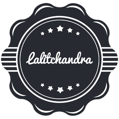 Lalitchandra badge logo