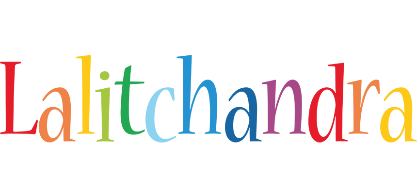 Lalitchandra birthday logo