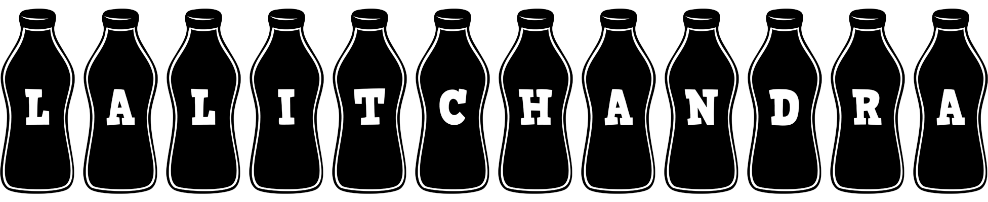 Lalitchandra bottle logo