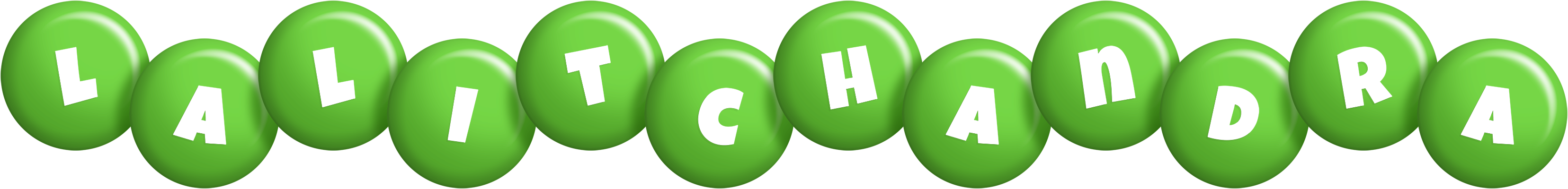 Lalitchandra candy-green logo