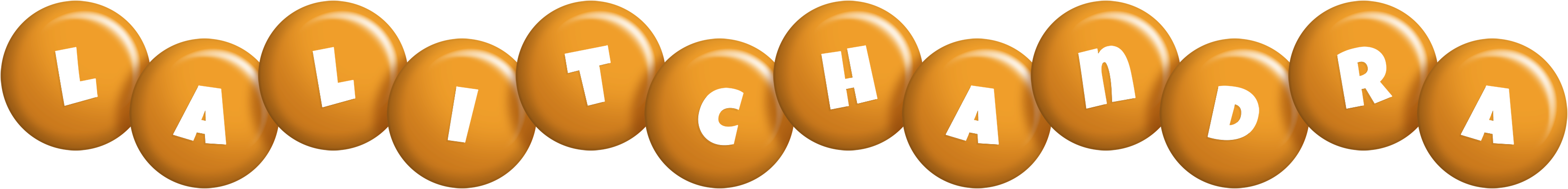 Lalitchandra candy-orange logo