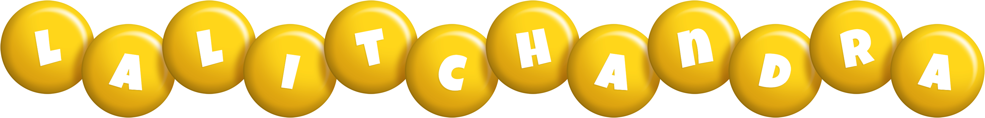 Lalitchandra candy-yellow logo