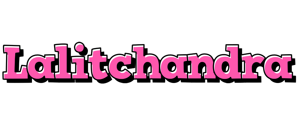 Lalitchandra girlish logo