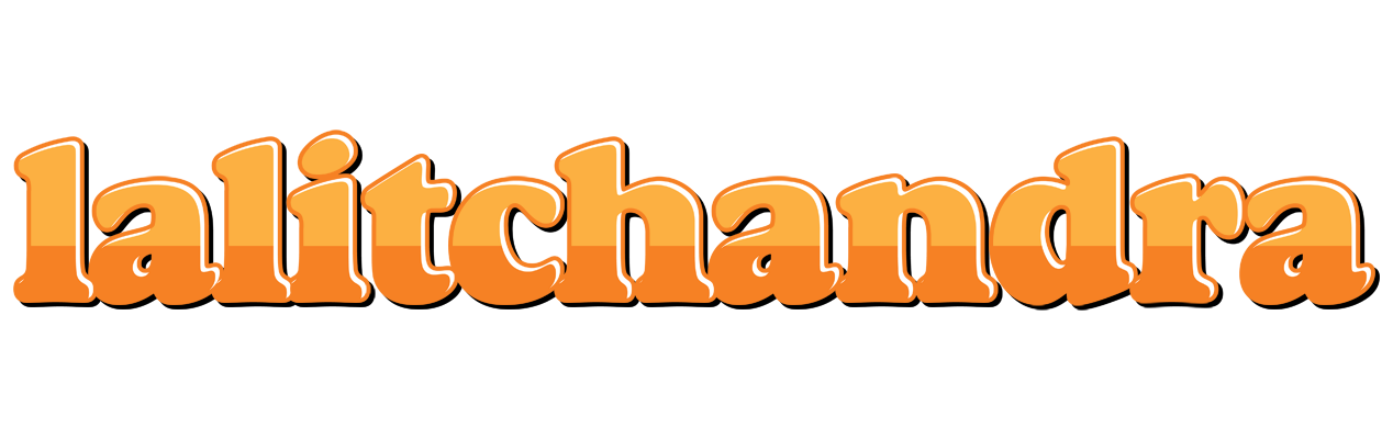 Lalitchandra orange logo