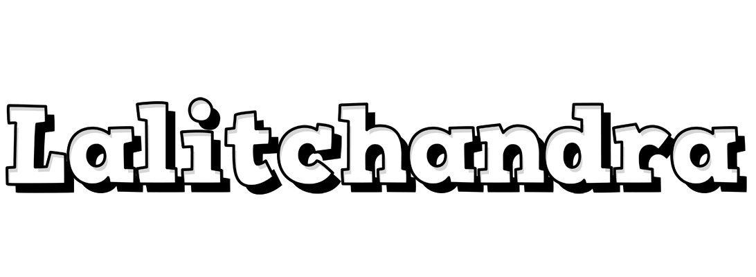 Lalitchandra snowing logo