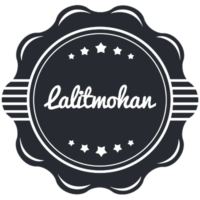 Lalitmohan badge logo