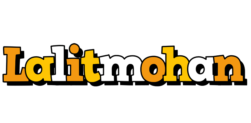 Lalitmohan cartoon logo