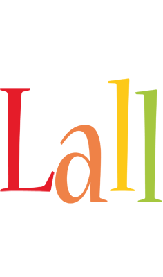Lall birthday logo